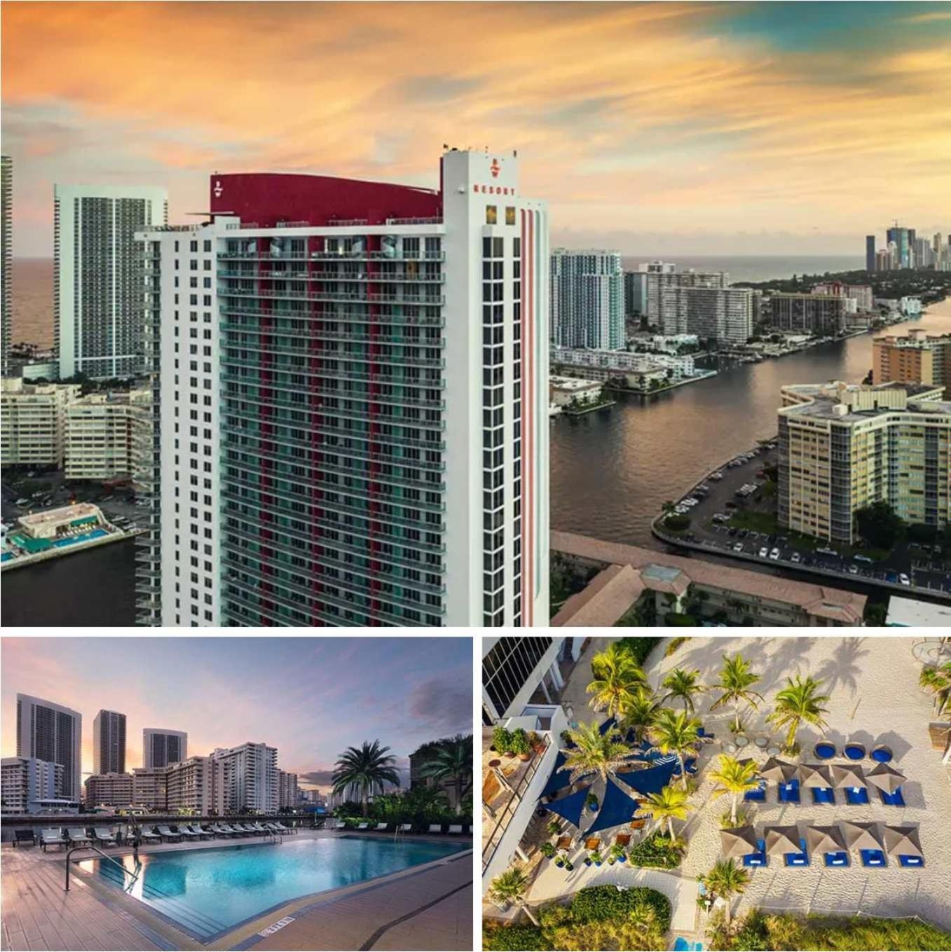 הוילה 2602 E Hallandale Beach Blvd 1 Br מראה חיצוני תמונה